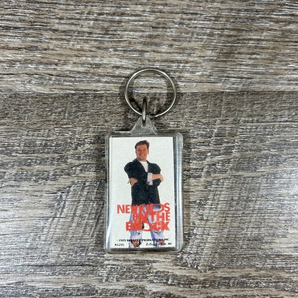 Vintage NKOTB New Kids on the Block Key Chains Lot of 3 Donnie Joey Jordan Danny - Picture 3 of 8
